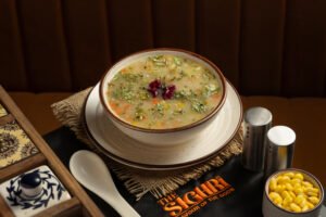 veg sweet corn soup