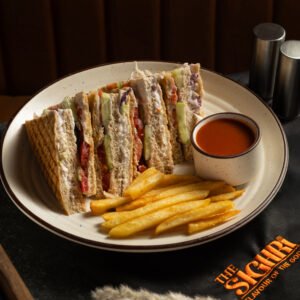 Veg Club Sandwich